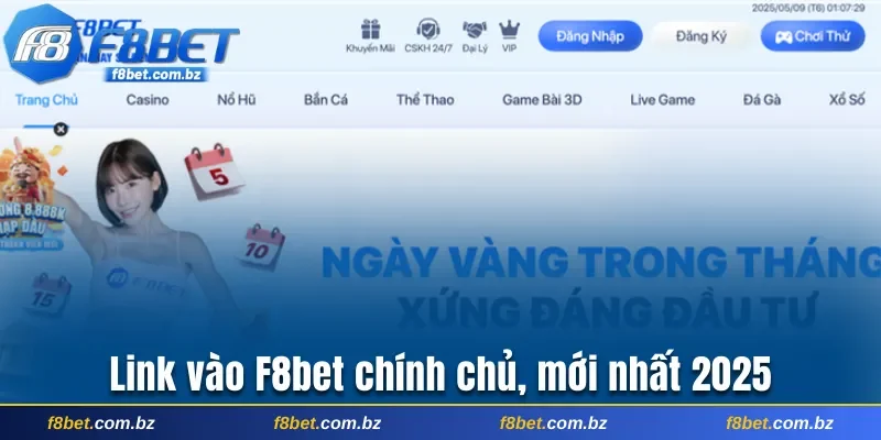 Link vào F8bet chính chủ, mới nhất 2025