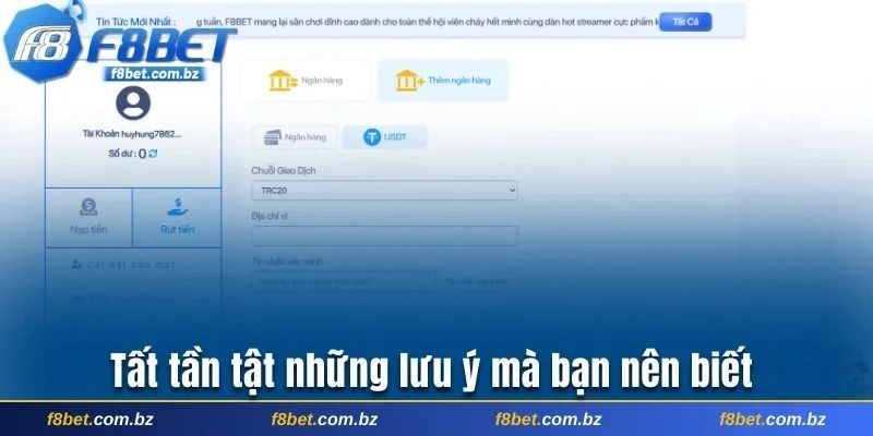 Tất tần tật những lưu ý mà bạn nên biết