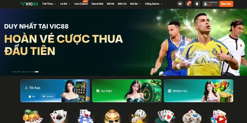 Nhà Cái Vic88 Và Thế Giới Trò Chơi Online Siêu Chất Lượng
